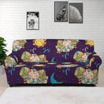 Cute Cartoon Aries Pattern Print Sofa Cover