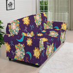 Cute Cartoon Aries Pattern Print Sofa Cover