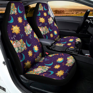 Cute Cartoon Aries Pattern Print Universal Fit Car Seat Covers