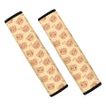 Cute Cartoon Baby Bear Pattern Print Car Seat Belt Covers