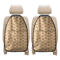 Cute Cartoon Baby Bear Pattern Print Car Seat Organizers