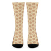 Cute Cartoon Baby Bear Pattern Print Crew Socks