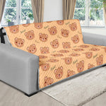 Cute Cartoon Baby Bear Pattern Print Futon Protector