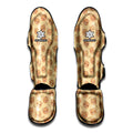 Cute Cartoon Baby Bear Pattern Print Muay Thai Shin Guards