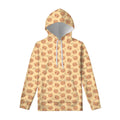 Cute Cartoon Baby Bear Pattern Print Pullover Hoodie