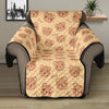 Cute Cartoon Baby Bear Pattern Print Recliner Protector