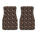 Cute Cartoon Beagle Pattern Print Front Car Floor Mats