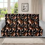 Cute Cartoon Beagle Pattern Print Futon Protector