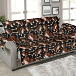 Cute Cartoon Beagle Pattern Print Sofa Protector