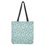 Cute Cartoon Bee Pattern Print Tote Bag