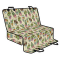 Cute Cartoon Cactus Pattern Print Pet Car Back Seat Cover