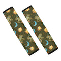 Cute Cartoon Cancer Pattern Print Car Seat Belt Covers