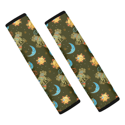 Cute Cartoon Cancer Pattern Print Car Seat Belt Covers