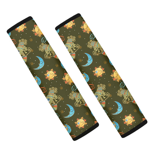 Cute Cartoon Cancer Pattern Print Car Seat Belt Covers