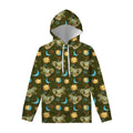 Cute Cartoon Cancer Pattern Print Pullover Hoodie