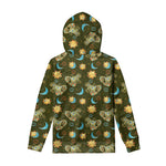 Cute Cartoon Cancer Pattern Print Pullover Hoodie