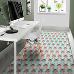 Cute Cartoon Donkey Pattern Print Area Rug