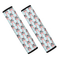 Cute Cartoon Donkey Pattern Print Car Seat Belt Covers