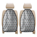 Cute Cartoon Donkey Pattern Print Car Seat Organizers