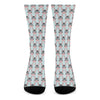 Cute Cartoon Donkey Pattern Print Crew Socks