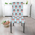 Cute Cartoon Donkey Pattern Print Dining Chair Slipcover