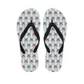 Cute Cartoon Donkey Pattern Print Flip Flops
