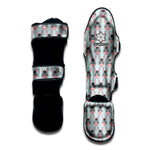 Cute Cartoon Donkey Pattern Print Muay Thai Shin Guard