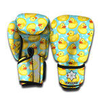 Cute Cartoon Duck Pattern Print Boxing Gloves