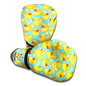 Cute Cartoon Duck Pattern Print Boxing Gloves