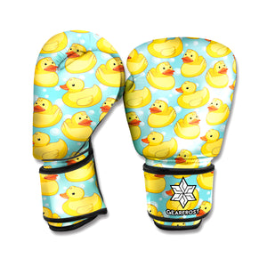 Cute Cartoon Duck Pattern Print Boxing Gloves