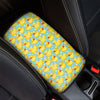 Cute Cartoon Duck Pattern Print Car Center Console Cover