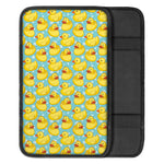 Cute Cartoon Duck Pattern Print Car Center Console Cover