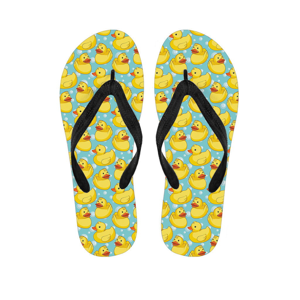 Cute Cartoon Duck Pattern Print Flip Flops