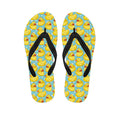 Cute Cartoon Duck Pattern Print Flip Flops