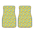 Cute Cartoon Duck Pattern Print Front Car Floor Mats