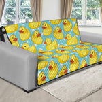 Cute Cartoon Duck Pattern Print Futon Protector