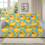 Cute Cartoon Duck Pattern Print Futon Protector