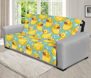 Cute Cartoon Duck Pattern Print Futon Protector