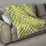 Cute Cartoon Duck Pattern Print Quilt