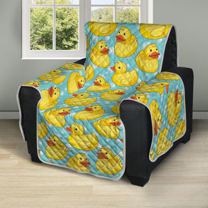 Cute Cartoon Duck Pattern Print Recliner Protector