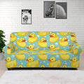 Cute Cartoon Duck Pattern Print Sofa Cover