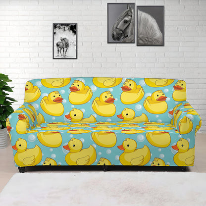 Cute Cartoon Duck Pattern Print Sofa Cover
