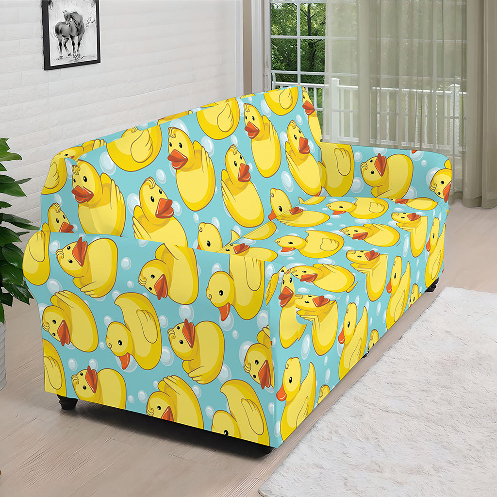 Cute Cartoon Duck Pattern Print Sofa Cover