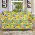 Cute Cartoon Duck Pattern Print Sofa Protector