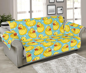 Cute Cartoon Duck Pattern Print Sofa Protector