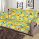 Cute Cartoon Duck Pattern Print Sofa Protector