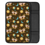 Cute Cartoon Gemini Pattern Print Car Center Console Cover