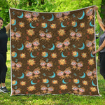 Cute Cartoon Gemini Pattern Print Quilt