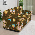 Cute Cartoon Gemini Pattern Print Sofa Cover