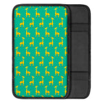 Cute Cartoon Giraffe Pattern Print Car Center Console Cover